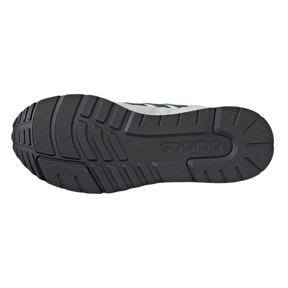 NWT adidas Men's Run 80s, Grey/Collegiate Green/White, 9.5 - Picture 2 of 6